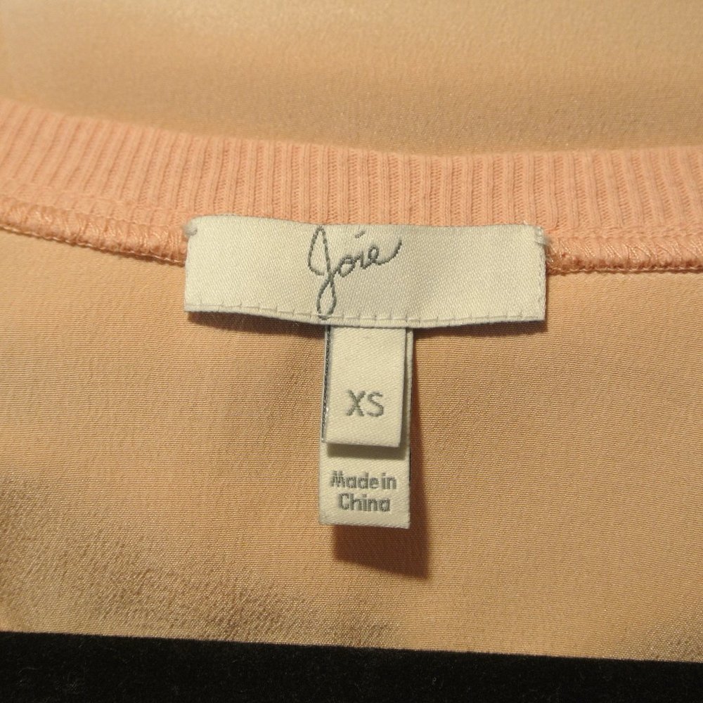 Joie Alicia Silk Top in Mauve - size XS #48 - Picture 5 of 6